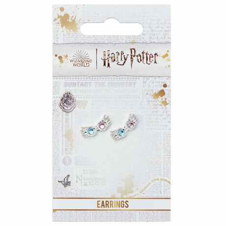 Harry Potter Silver Plated Luna Spectrespecs Stud Earrings: 2 - Jewellery By Harry Potter
