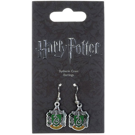 Harry Potter Silver Plated Slytherin Hook Earrings: 2 Jewellery By Harry Potter