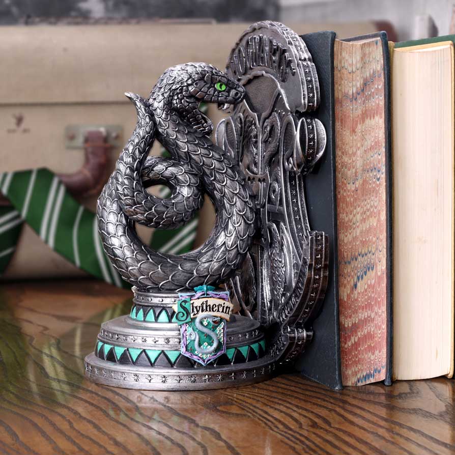 Harry Potter Slytherin Bookend - Shop Bookends At Gift Moments - 1