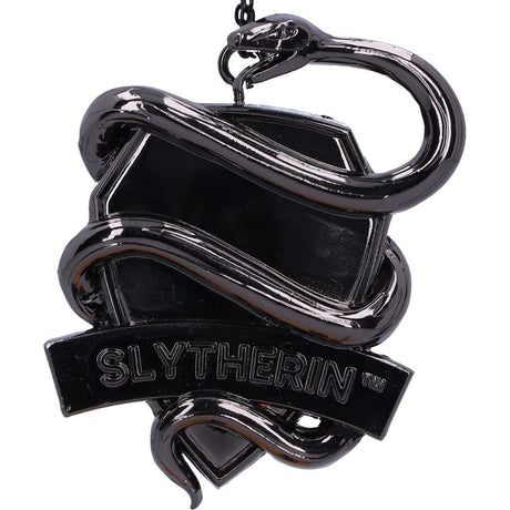 Harry Potter Slytherin Crest Silver Hanging Ornament: 6 - Decorations By Harry Potter