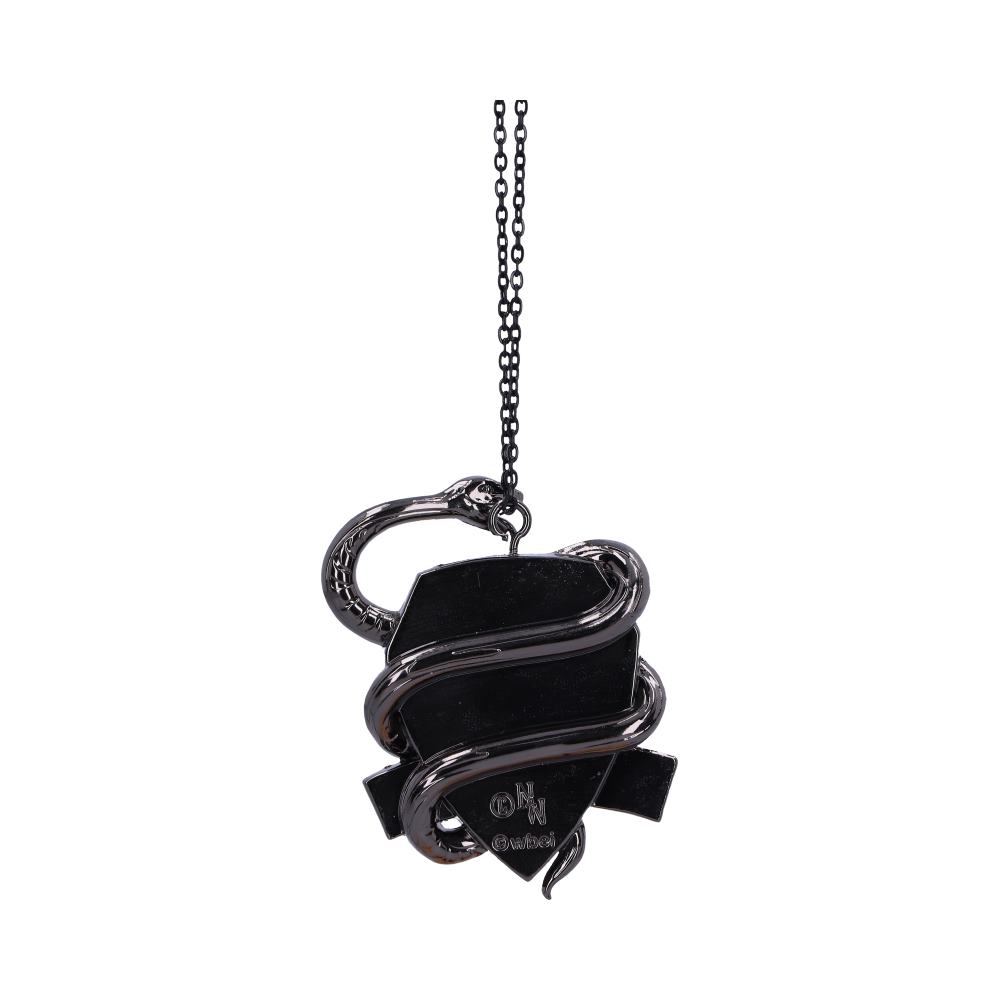 Harry Potter Slytherin Crest Silver Hanging Ornament: 4 - Decorations By Harry Potter