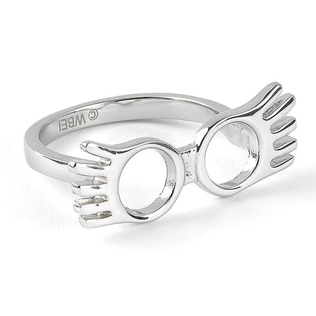 Harry Potter Stainless Steel Ring Luna Glasses Large: 1 - Jewellery By Harry Potter