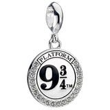 Harry Potter Sterling Silver Crystal Charm 9 & 3 Quarters: 2 - Jewellery By Harry Potter