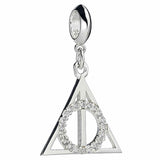 Harry Potter Sterling Silver Crystal Charm Deathly Hallows: 1 - Jewellery By Harry Potter