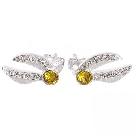 Harry Potter Sterling Silver Crystal Earrings Golden Snitch: 1 Jewellery By Harry Potter