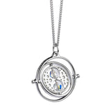 Harry Potter Sterling Silver Crystal Necklace Time Turner: 3 Jewellery By Harry Potter