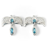 Harry Potter Sterling Silver Diadem Crystal Stud Earrings - Shop Jewellery At Gift Moments - 1