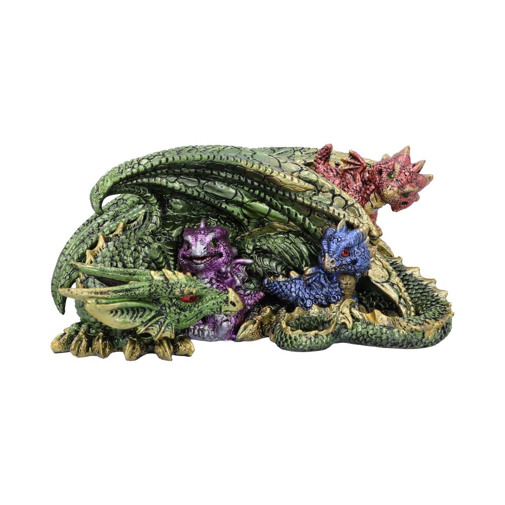 Hatchling Horde Metallic Dragon Figurine 17.3cm: 2 - Figures & Collectables By Gift Moments