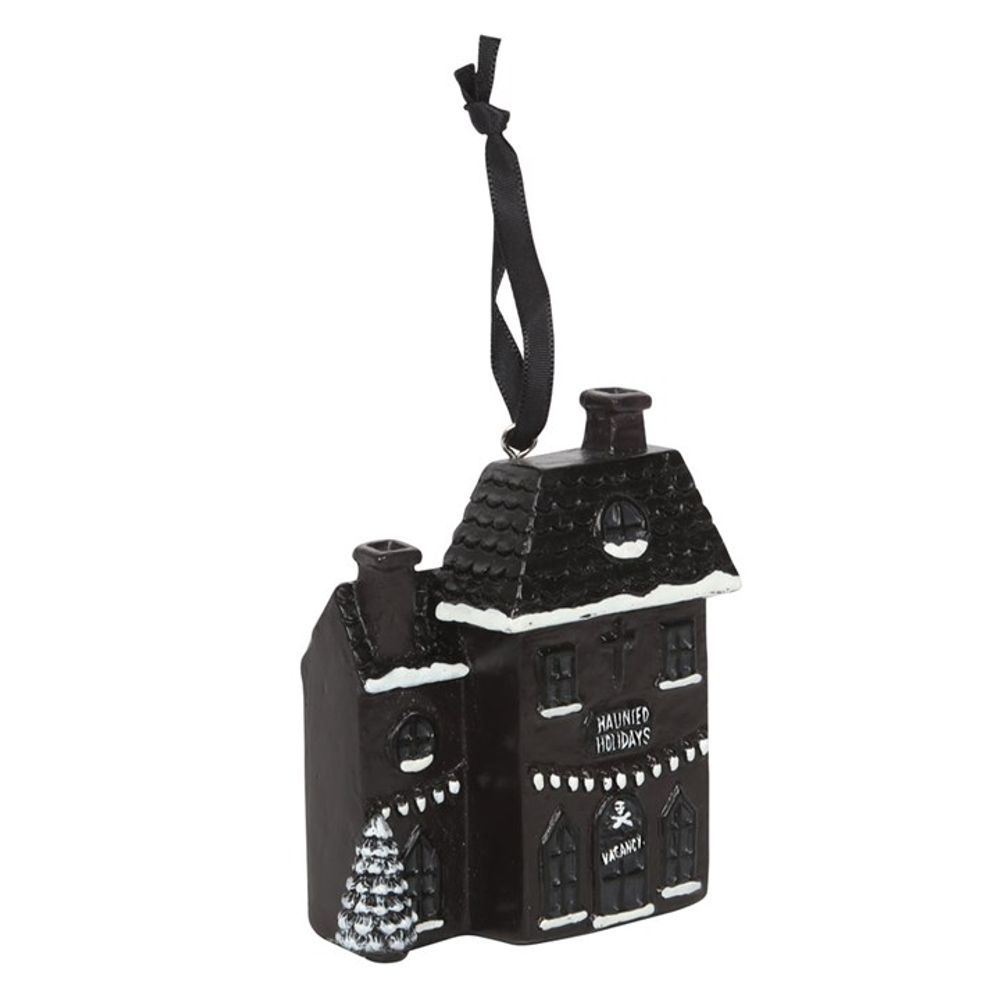 Haunted Holiday House Resin Christmas Decoration: 3 - Christmas Decorations By Gift Moments