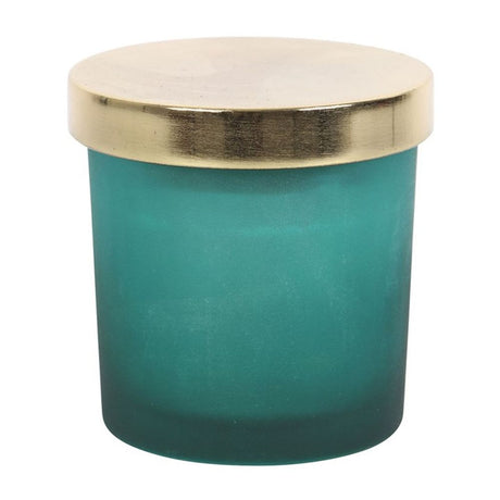 Heart Chakra Mint Crystal Chip Candle: 4 - Candles By Gift Moments