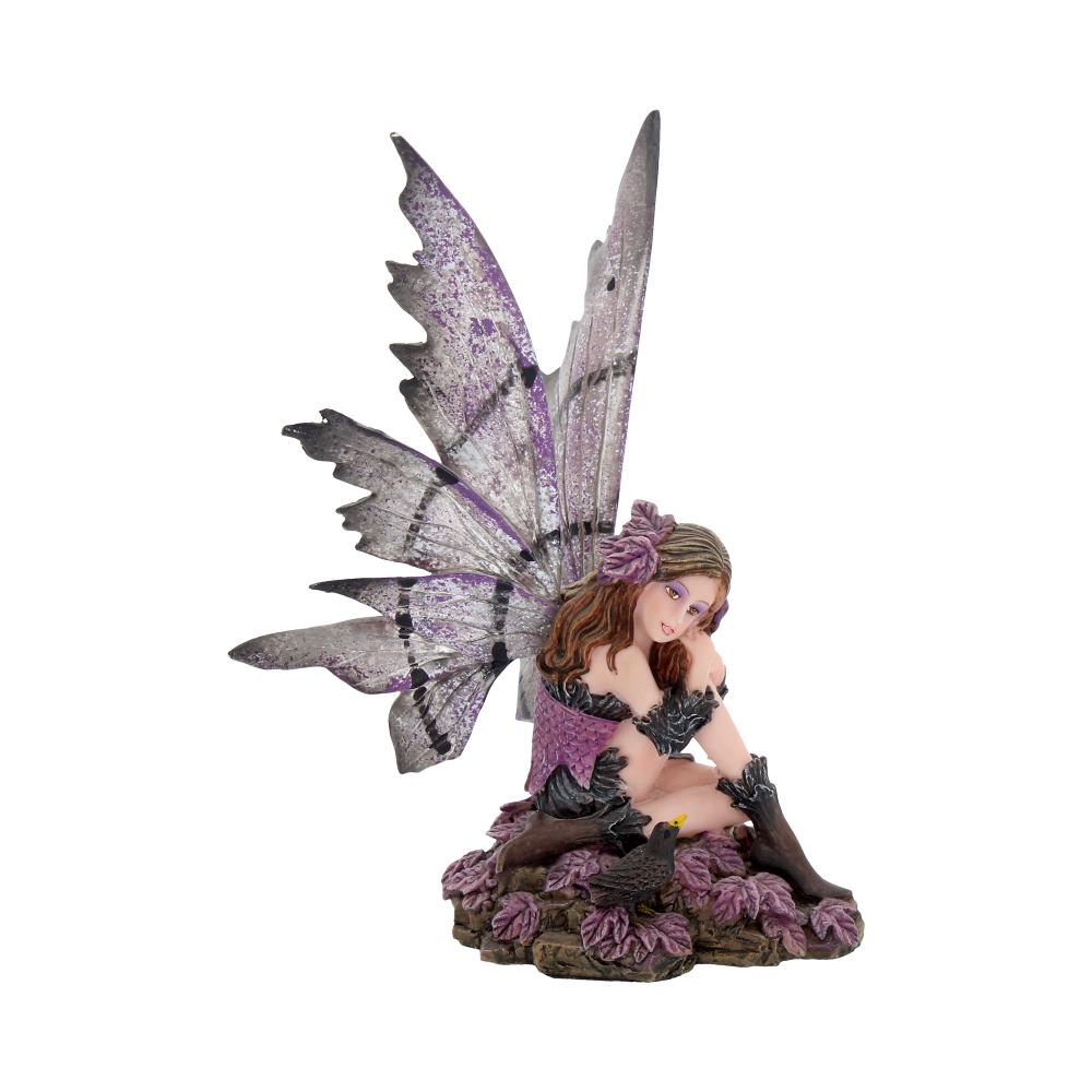 Heather 15cm Dark Fairy and Raven Figurine: 2 - Figures & Collectables By Gift Moments