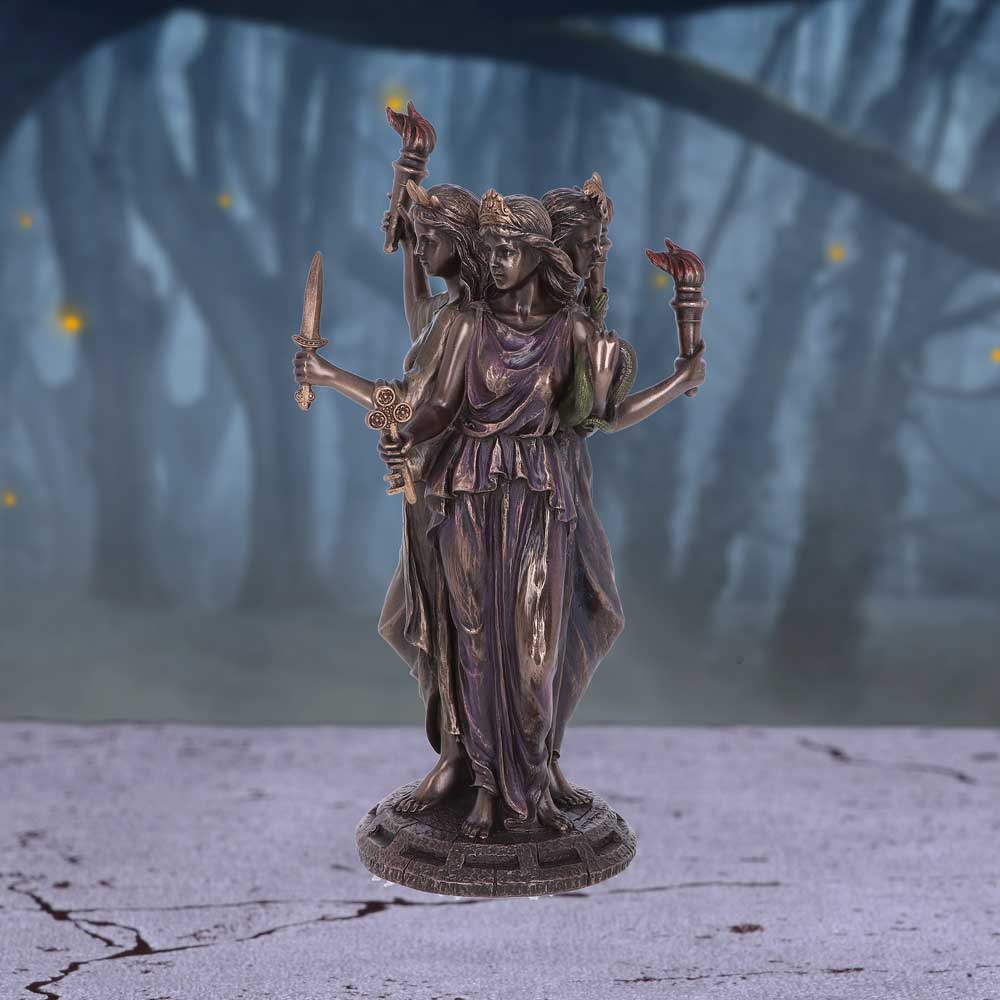 Hecate Goddess of Magic Figurine Triple Goddess Ornament: 1 - Figures & Collectables By Gift Moments