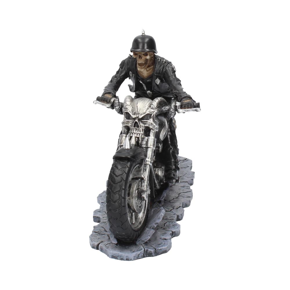 Hell on the Highway Skeleton Motorbike Ornament Figurine by James Ryman: 3 - Figurines Medium (15-29cm) By James Ryman
