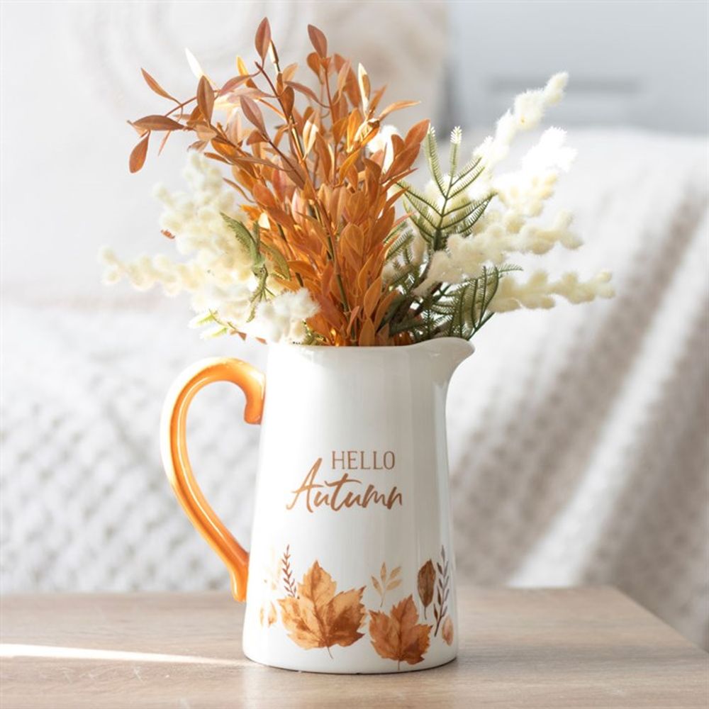 Hello Autumn Ceramic Flower Jug: 1 - Pots & Planters By Gift Moments