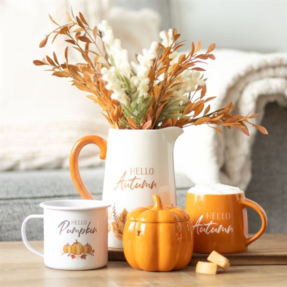 Hello Autumn Ceramic Flower Jug: 5 - Pots & Planters By Gift Moments