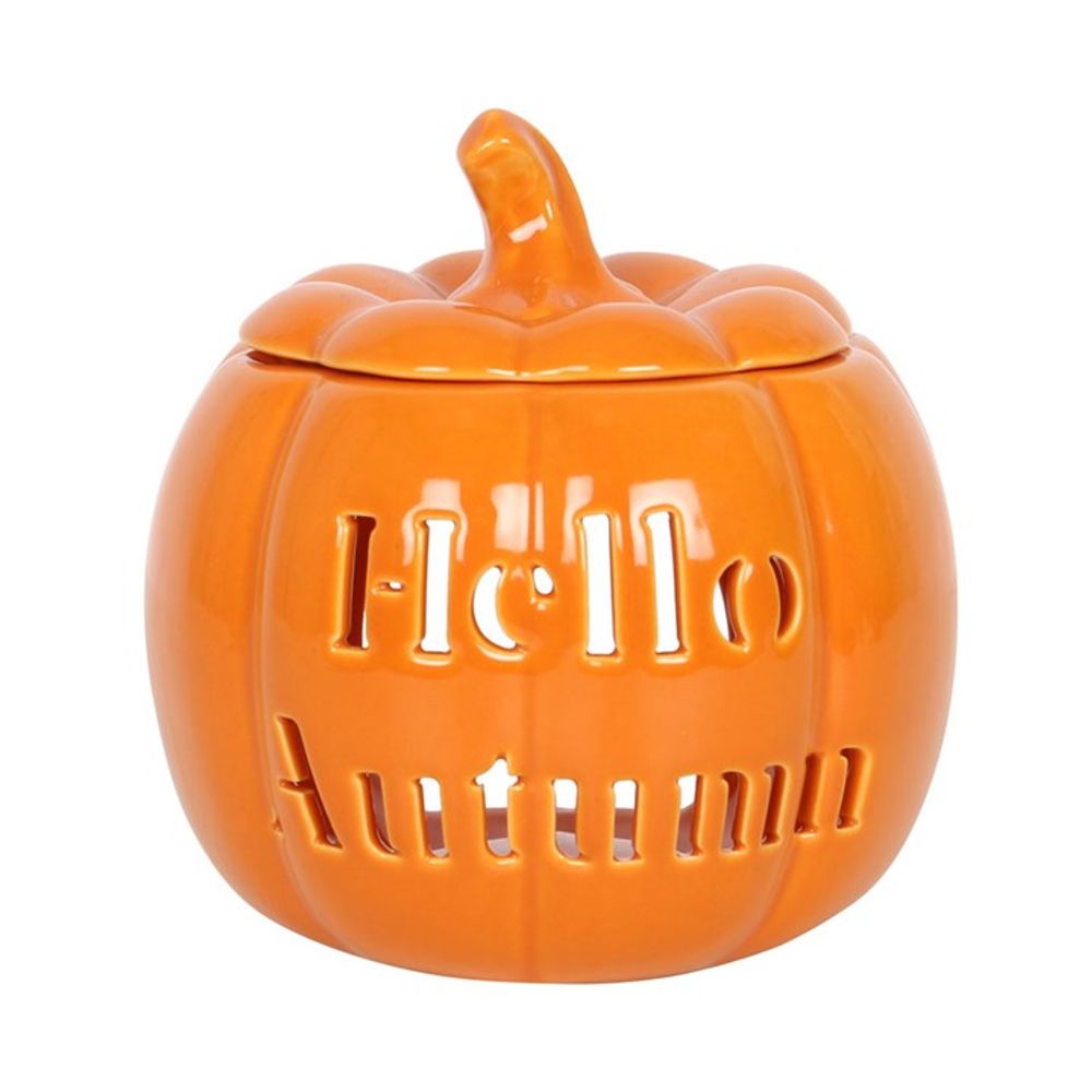 Hello Autumn Pumpkin Oil Burner: 2 - Oil & Wax Burners By Gift Moments
