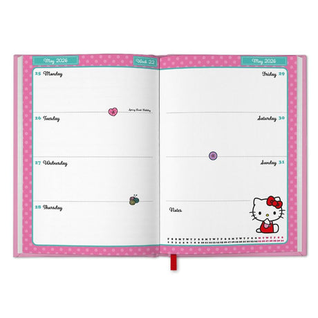 Hello Kitty A5 Diary 2026: 3 - Posters By Hello Kitty