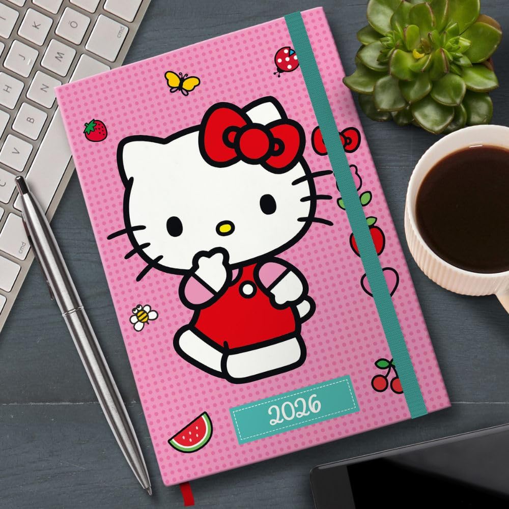 Hello Kitty A5 Diary 2026: 4 - Posters By Hello Kitty