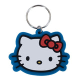 Hello Kitty Face PVC Keyring: 1 - Keyrings By Hello Kitty