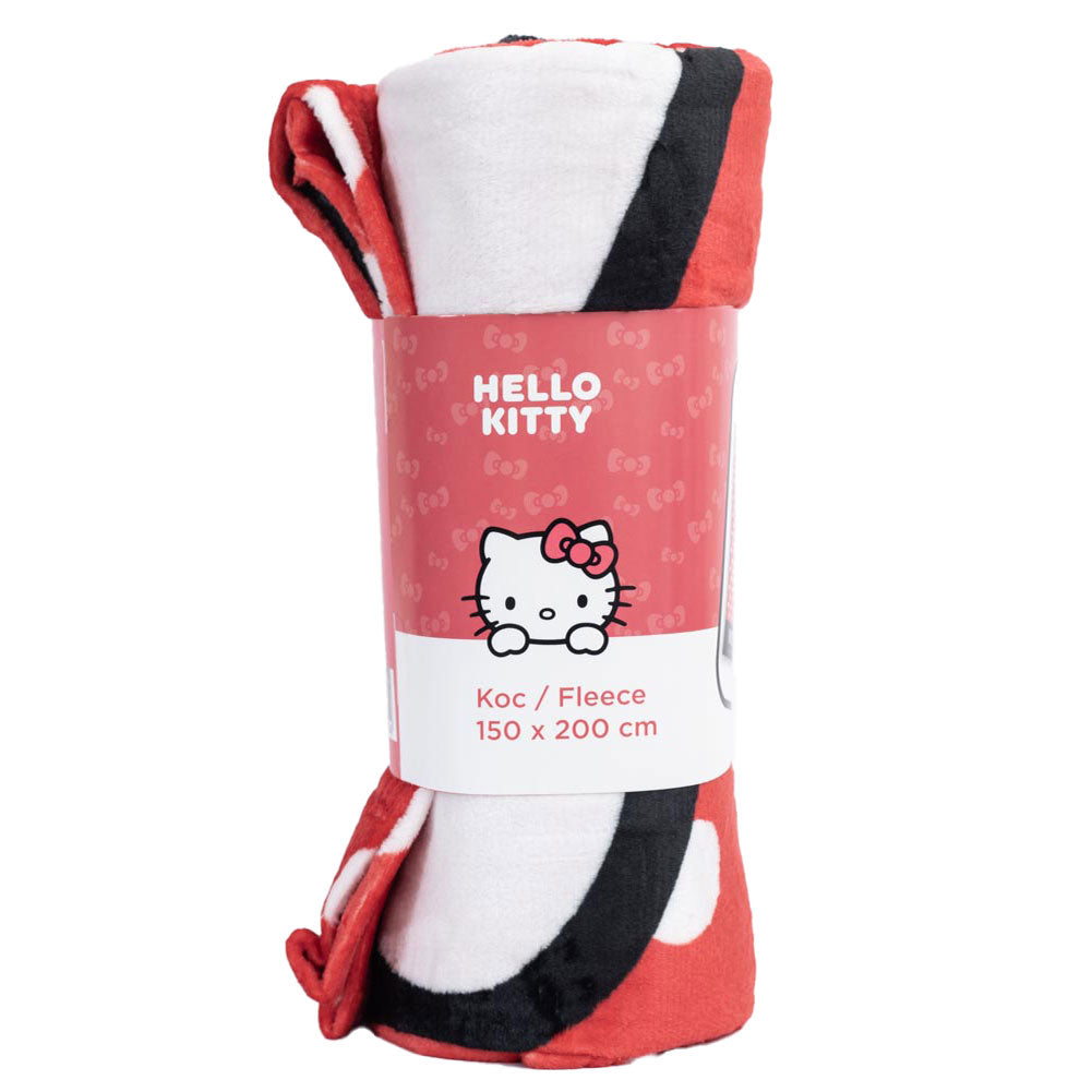 Hello Kitty Premium XL Fleece Blanket: 1 - Blankets By Hello Kitty
