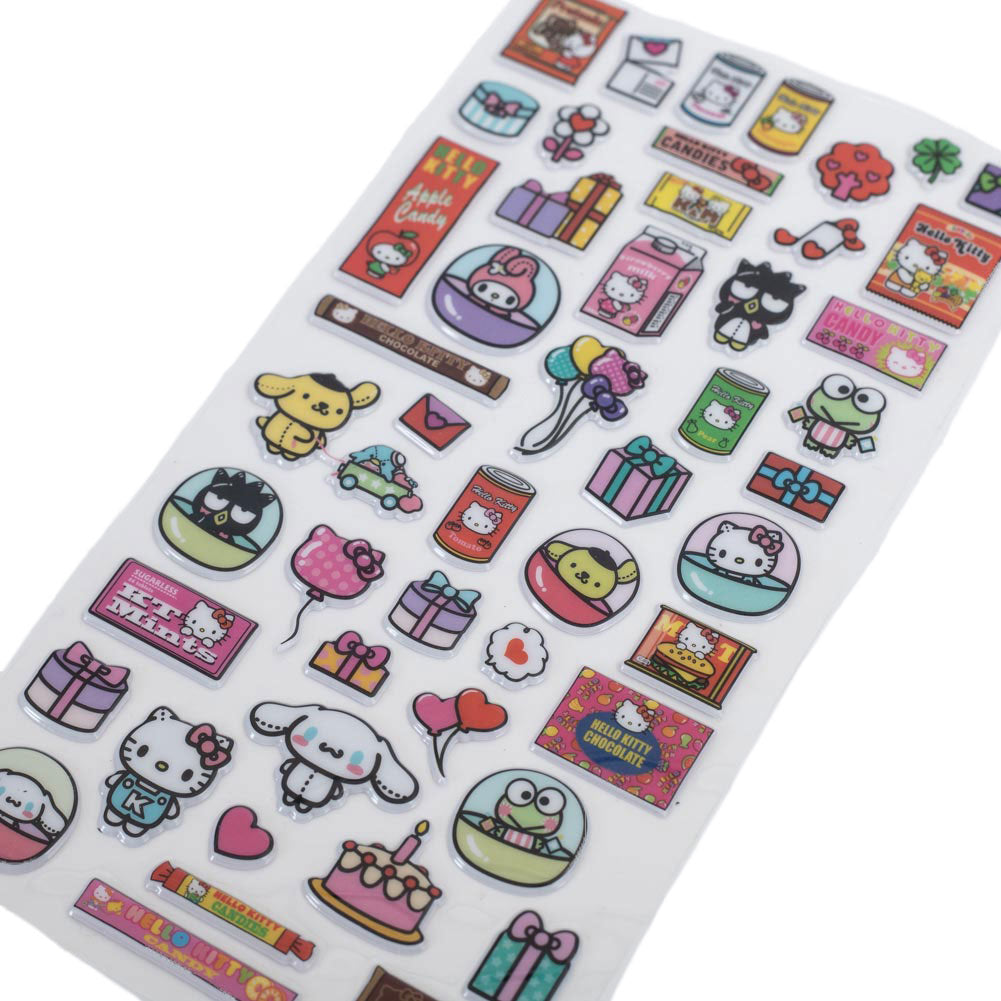 Hello Kitty & Friends Puffy Sticker Set: 1 - Stickers By Hello Kitty
