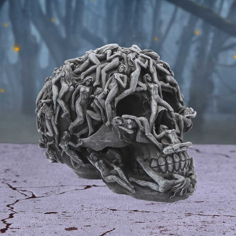 Hell’s Desire Skull Naked Temptress Ornament: 1 - Figurines Medium (15-29cm) By Gift Moments