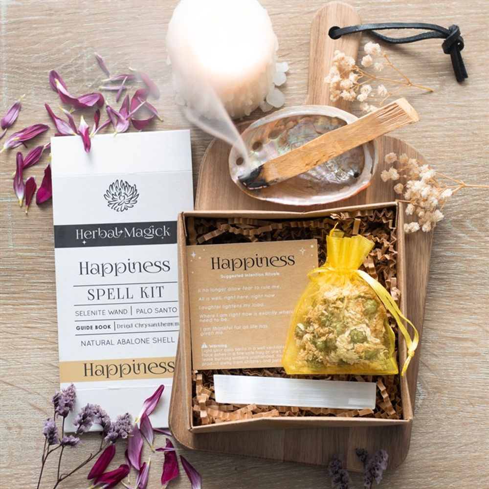 Herbal Magick Happiness Spell Kit: 1 - By Gift Moments