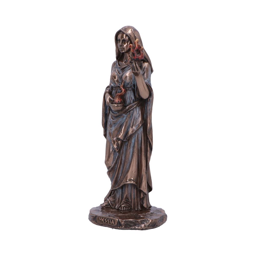 Hestia Goddess of Home and Hearth Bronze Figurine: 3 - Figures & Collectables By Gift Moments