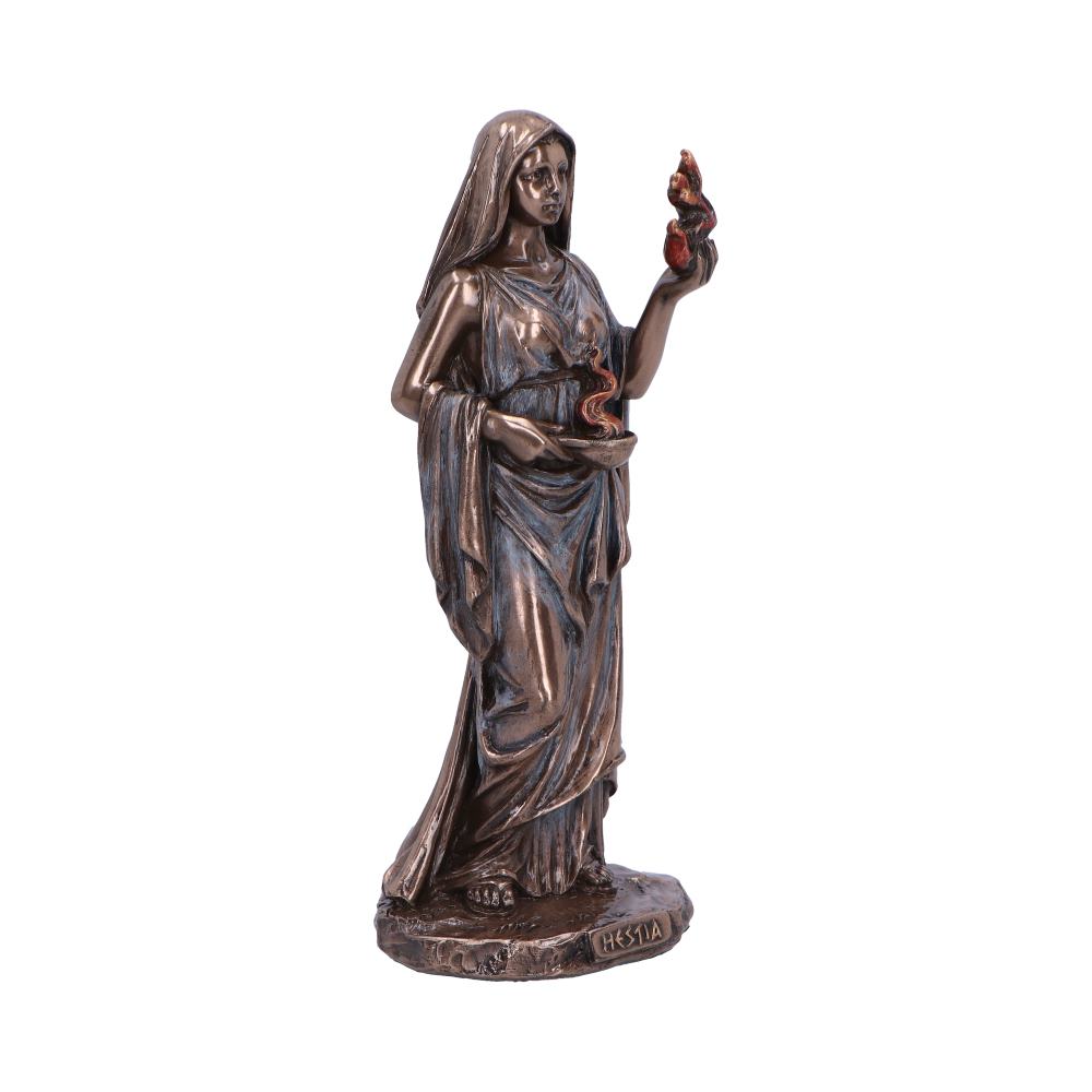 Hestia Goddess of Home and Hearth Bronze Figurine: 5 - Figures & Collectables By Gift Moments