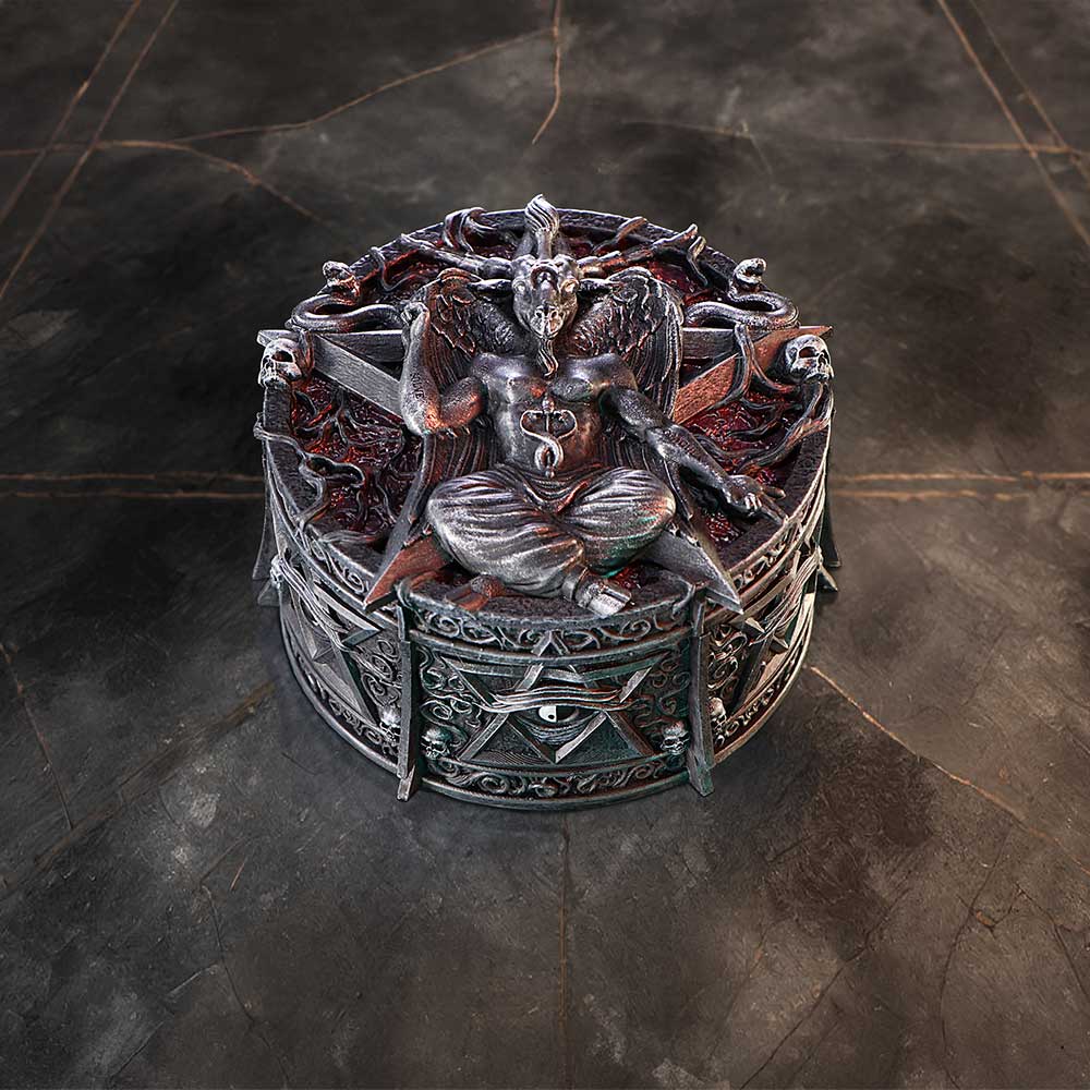 Hoard of the Baphomet Trinket Box: 1 - Boxes By NN Designs