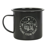 Home from Home Enamel Camping Mug: 1 - Mugs By Gift Moments