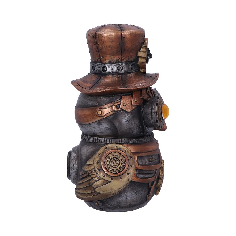 Hootle 22.7cm Steampunk Owl with Top Hat Figurine: 5 - Figures & Collectables By Gift Moments