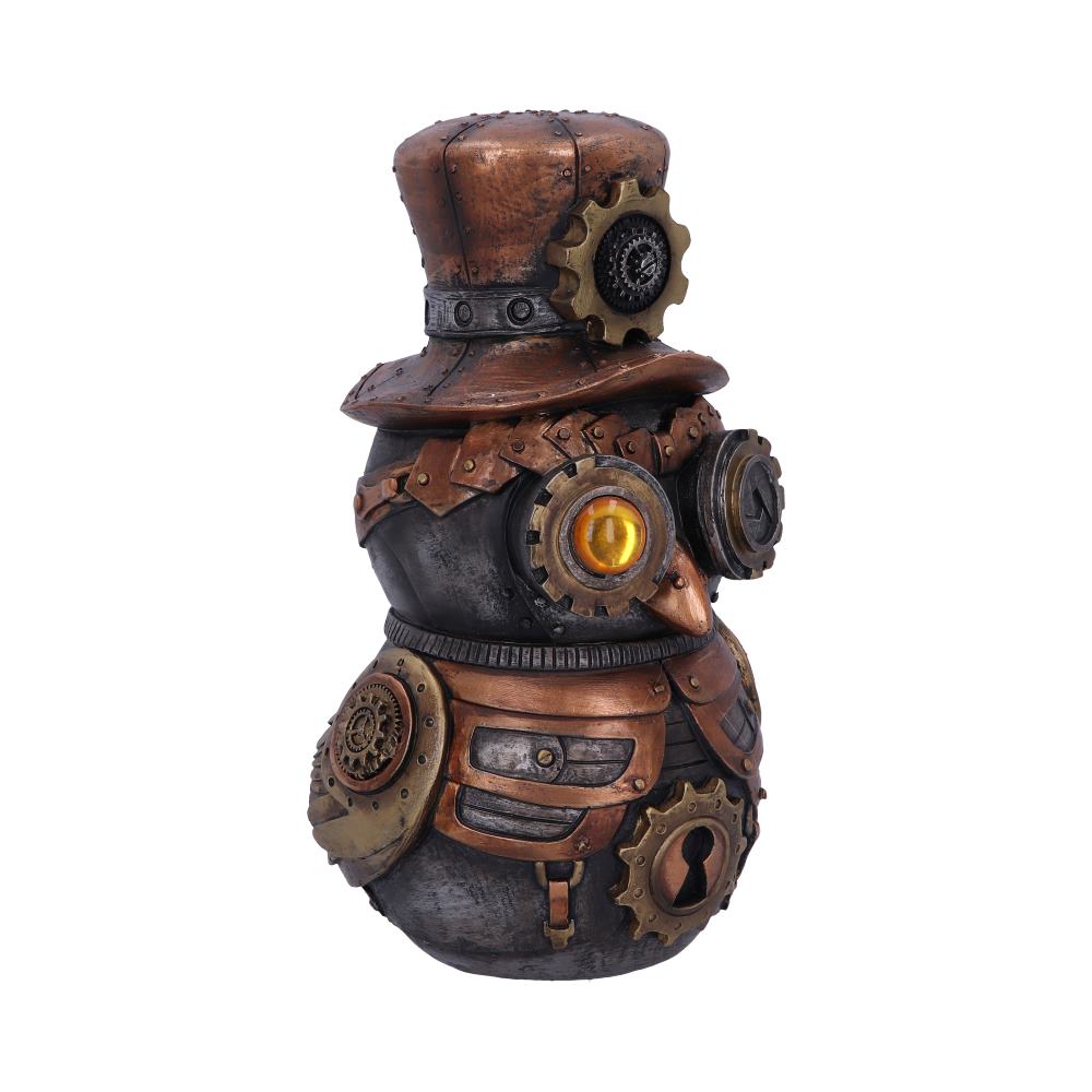 Hootle 22.7cm Steampunk Owl with Top Hat Figurine: 2 - Figures & Collectables By Gift Moments