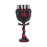House of the Dragon Daemon Targaryen Crest Goblet: 3 - Goblets & Chalices By House of the Dragon