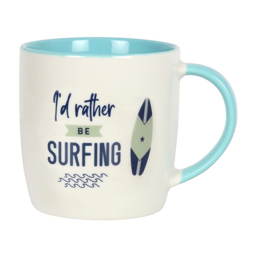 I’d Rather Be Surfing Mug: 3 - Mugs By Gift Moments