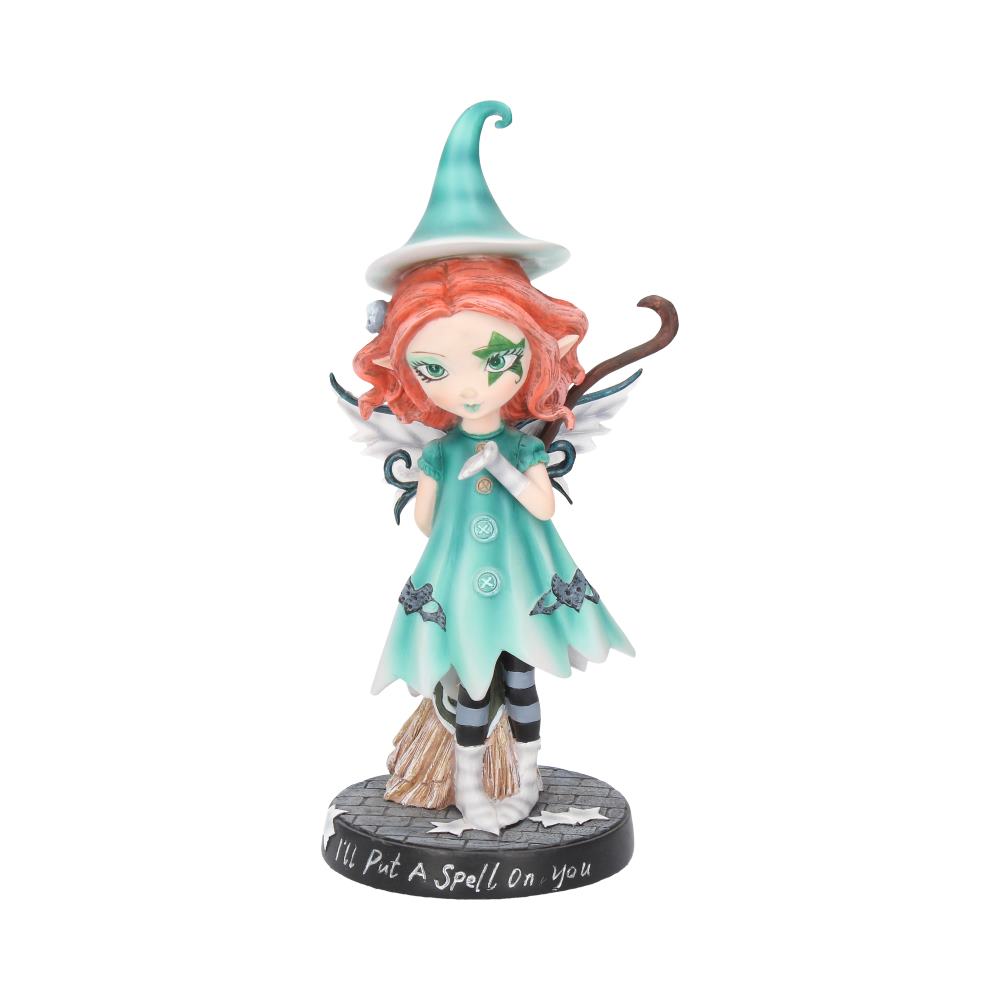 I’ll Put A Spell On You Fairy With her Broomstick 19.5cm: 2 - Figurines Medium (15-29cm) By Gift Moments