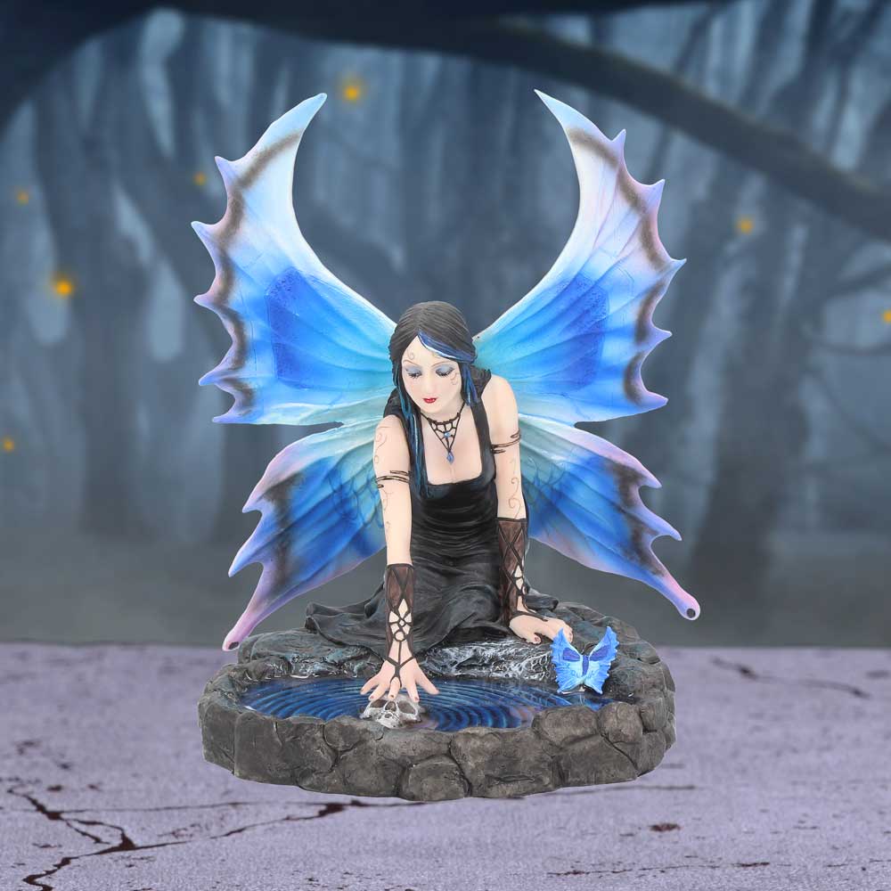 Immortal Flight Gothic Fairy Figurine by Anne Stokes Skull and Fairy Ornament - Shop Figures & Collectables At Gift