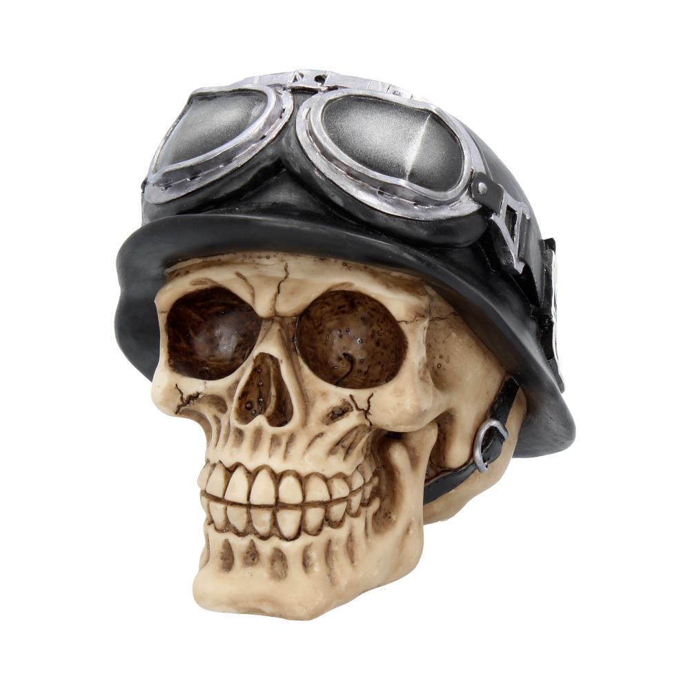 Iron Cross Helmet and Goggles Biker Skull: 3 - Figures & Collectables By NN Designs