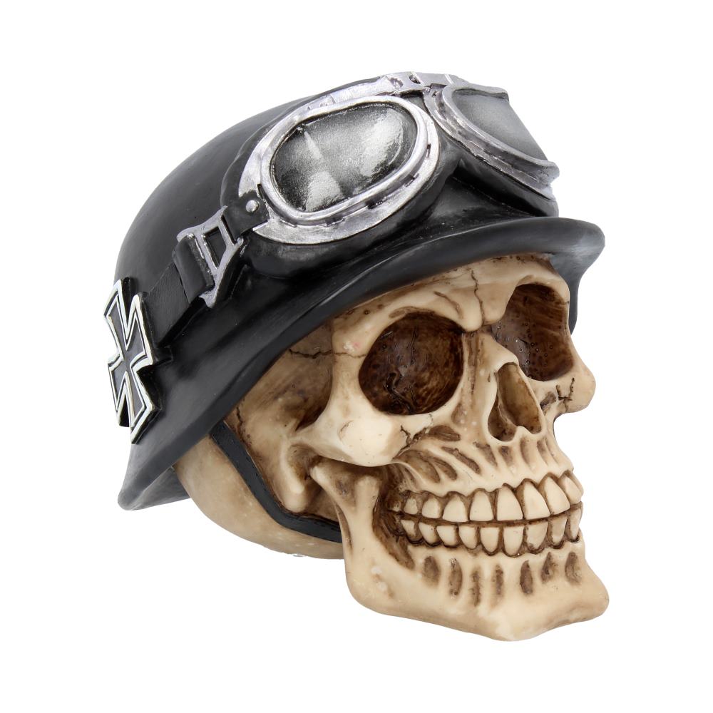 Iron Cross Helmet and Goggles Biker Skull: 2 - Figures & Collectables By NN Designs