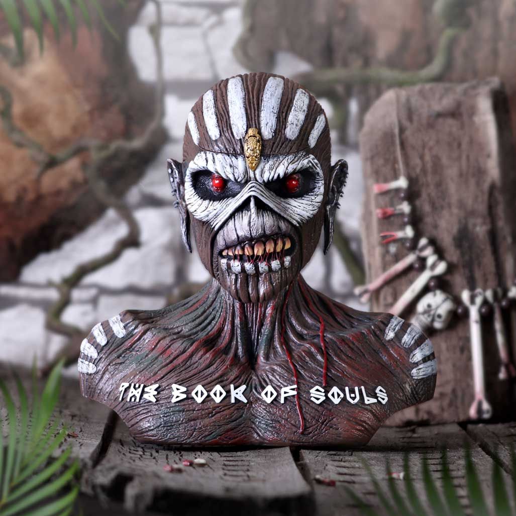 Iron Maiden Book of Souls Eddie Bust Box: 3 - Storage By Iron Maiden