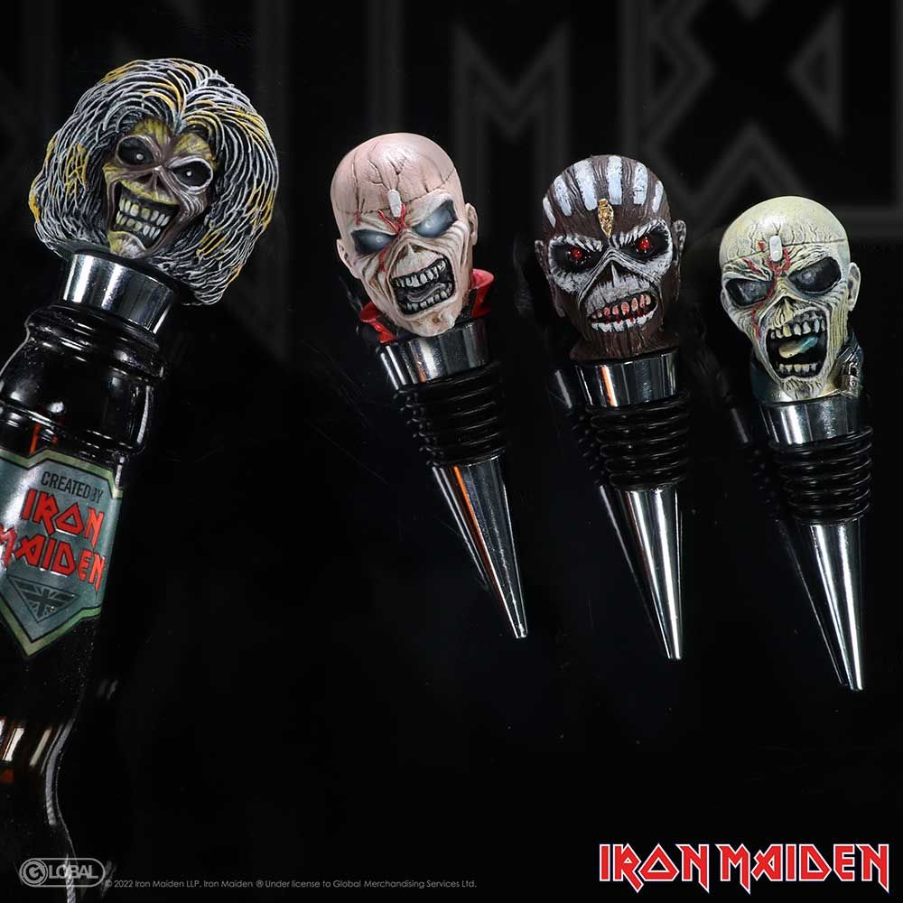 Iron Maiden Eddie Book of Souls Bottle Stopper: 9 - Bottle Stoppers By Iron Maiden