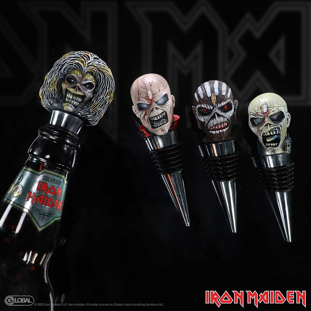 Iron Maiden Eddie Killers Bottle Stopper - Shop Bottle Stoppers At Gift Moments - 9