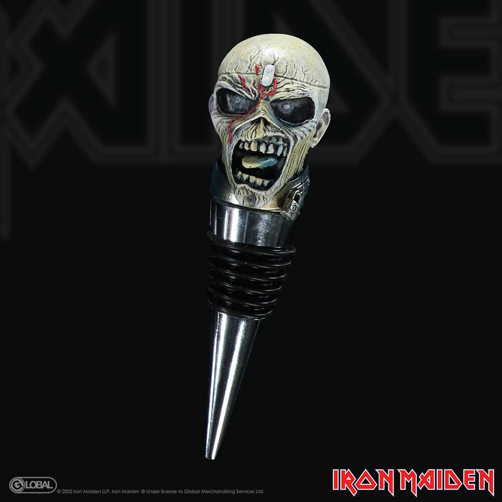 Iron Maiden Eddie Piece of Mind Bottle Stopper: 1 - Bottle Stoppers By Iron Maiden