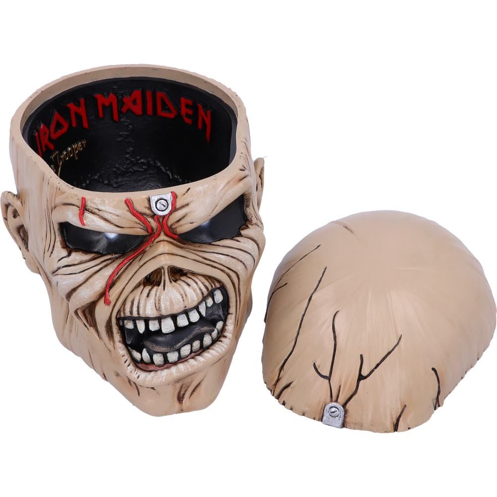 Iron Maiden Eddie The Trooper Head Trinket Box: 4 - Trinket Boxes By Iron Maiden