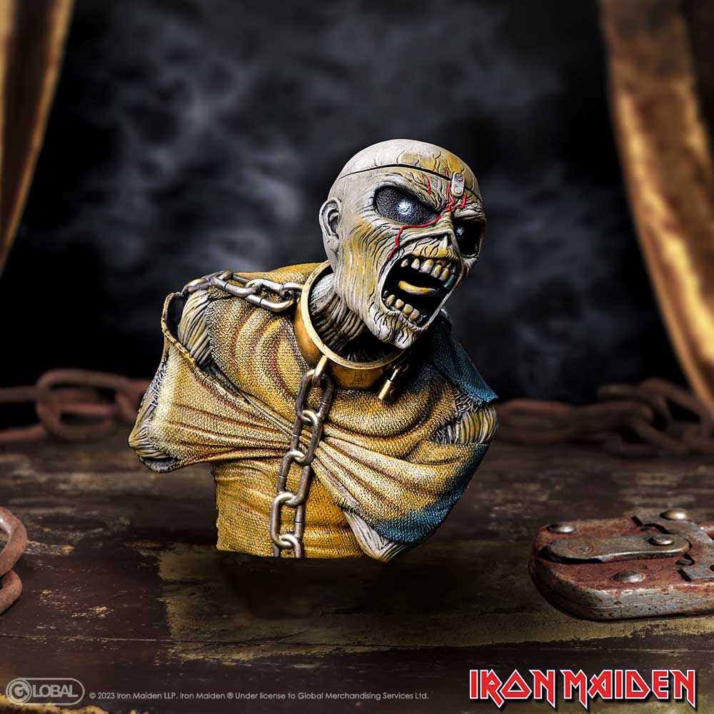 Iron Maiden Piece of Mind Eddie Bust Box 12cm - Shop Boxes At Gift Moments - 1