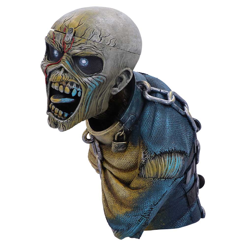 Iron Maiden Piece of Mind Eddie Bust Box 12cm: 3 Boxes By Iron Maiden