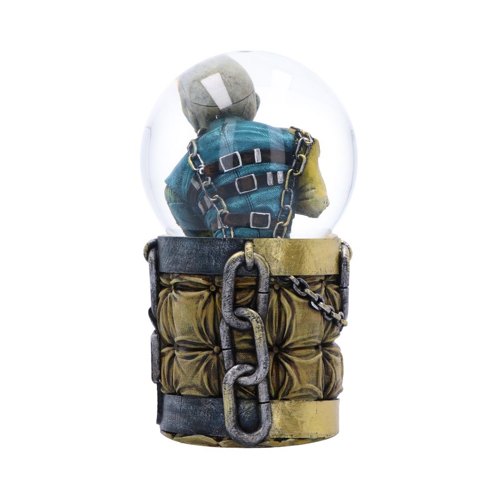 Iron Maiden Piece of Mind Eddie Snow Globe - Shop Snow Globes At Gift Moments - 4