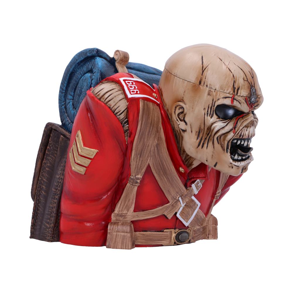 Iron Maiden The Trooper Bust Box 12cm - Shop Storage At Gift Moments - 6