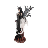 Isabelle 57cm Dark Fairy and White Dragon Figurine: 3 Figures & Collectables By Gift Moments