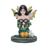 Jade Green Crystal Fairy Figurine: 2 - Figures & Collectables By Gift Moments